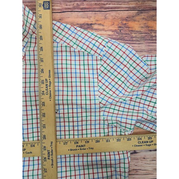 Vineyard Vines Mens Tucker Check Long-Sleeve Dress Shirt Large - Picture 7 of 7